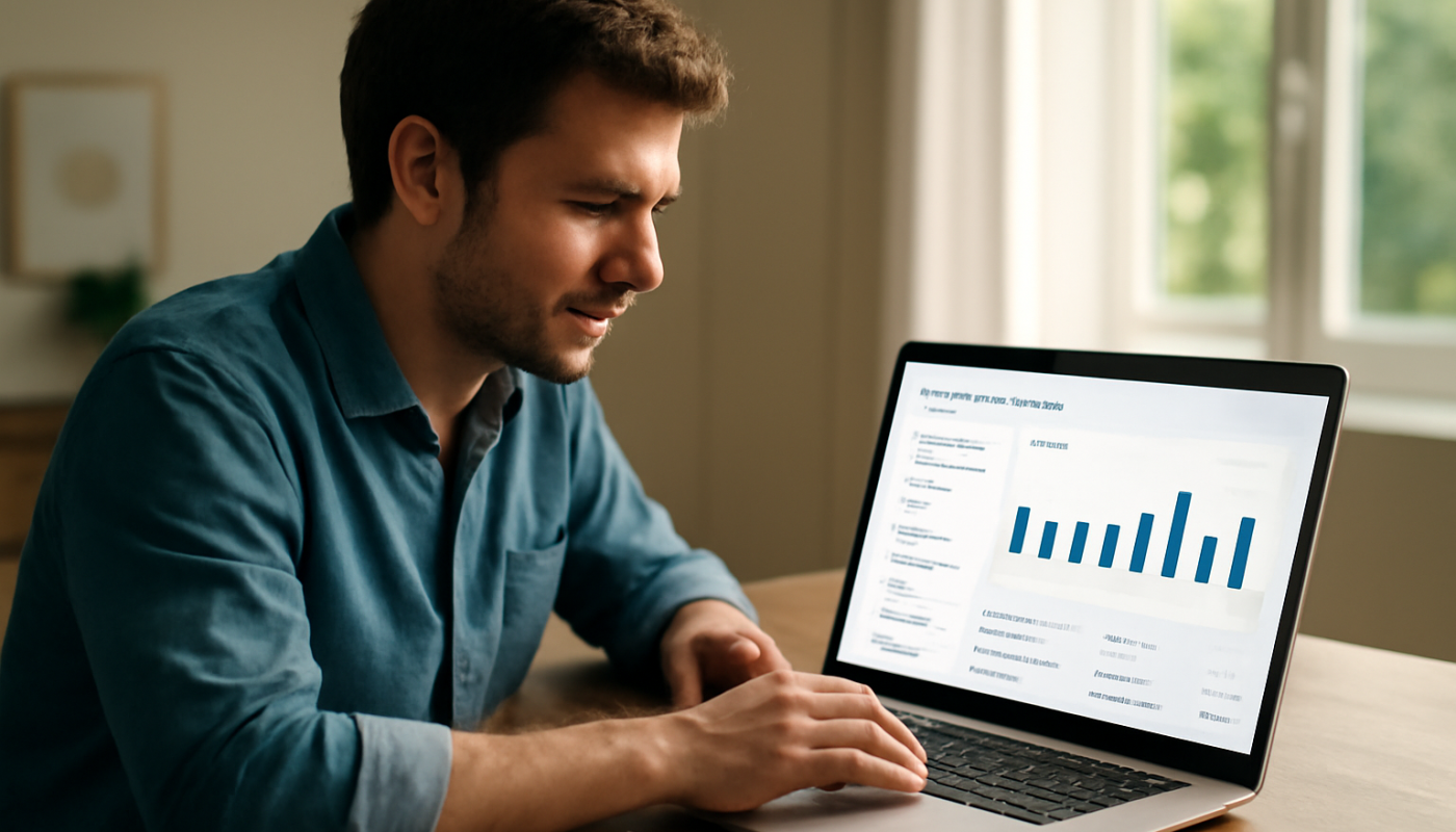 propriétaire utilisant logiciel de gestion de location